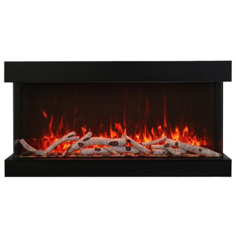 Amantii 72" Tru View XL XT 3 Sided Glass Electric Fireplace | 72-TRV-XL-XT