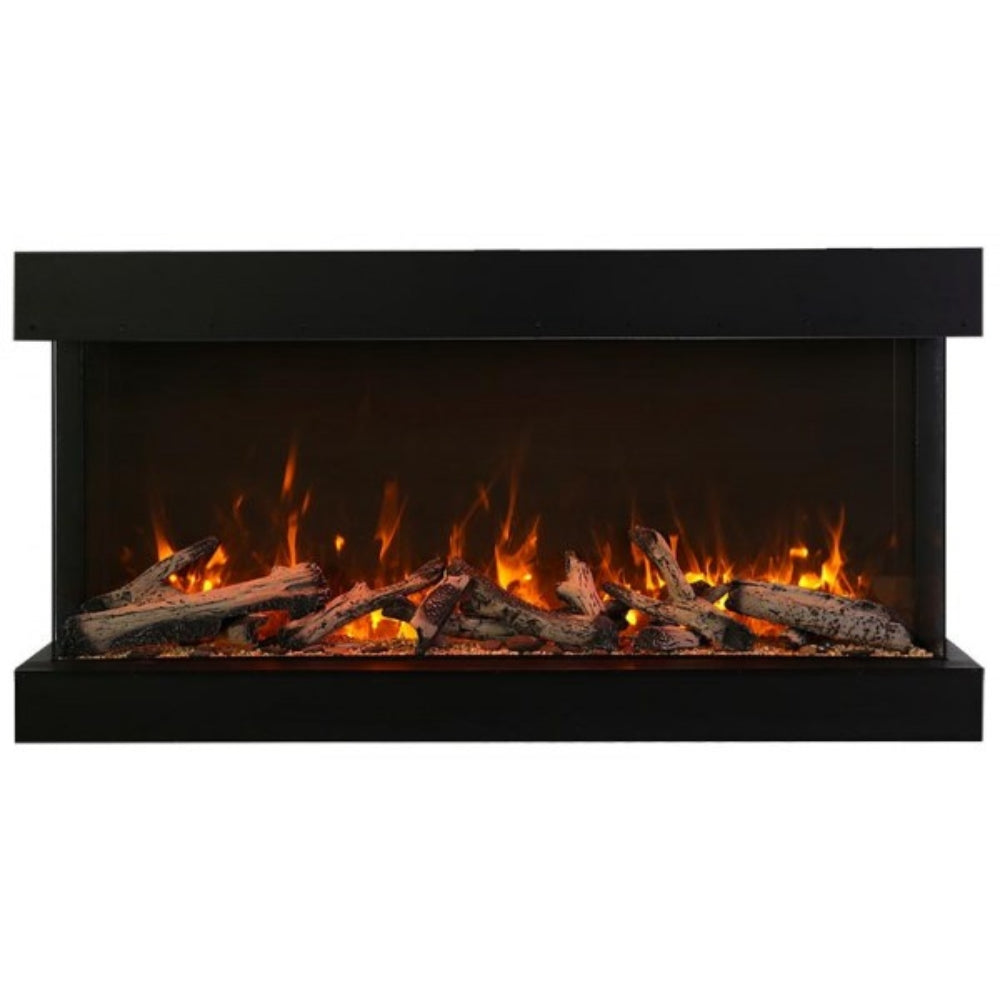 Amantii 72" Tru View XL XT 3 Sided Glass Electric Fireplace | 72-TRV-XL-XT