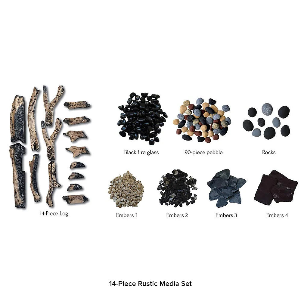 Amantii Panorama BI Deep XT 40" Smart Built-in Electric Fireplace | BI-40-DEEP-XT