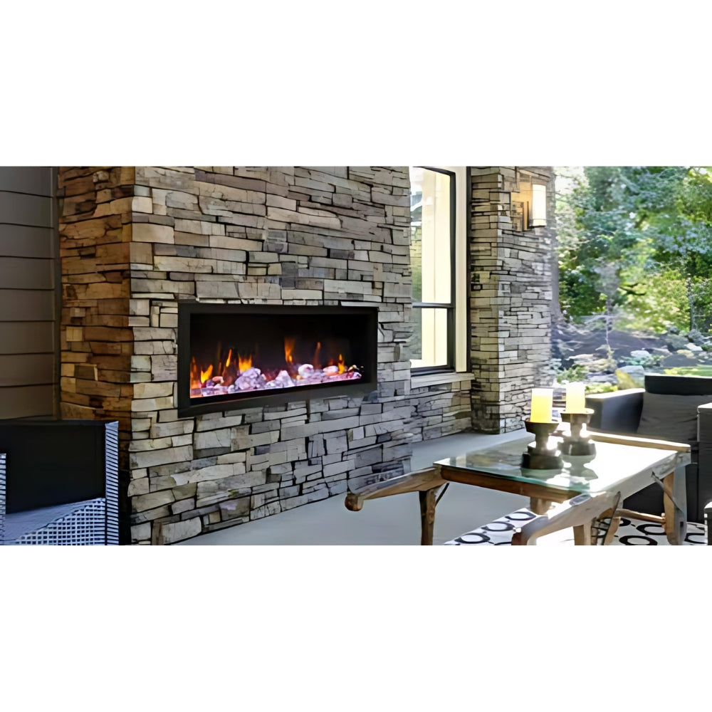 Amantii Panorama BI Deep XT 50" Smart Built-in Electric Fireplace | BI-50-DEEP-XT