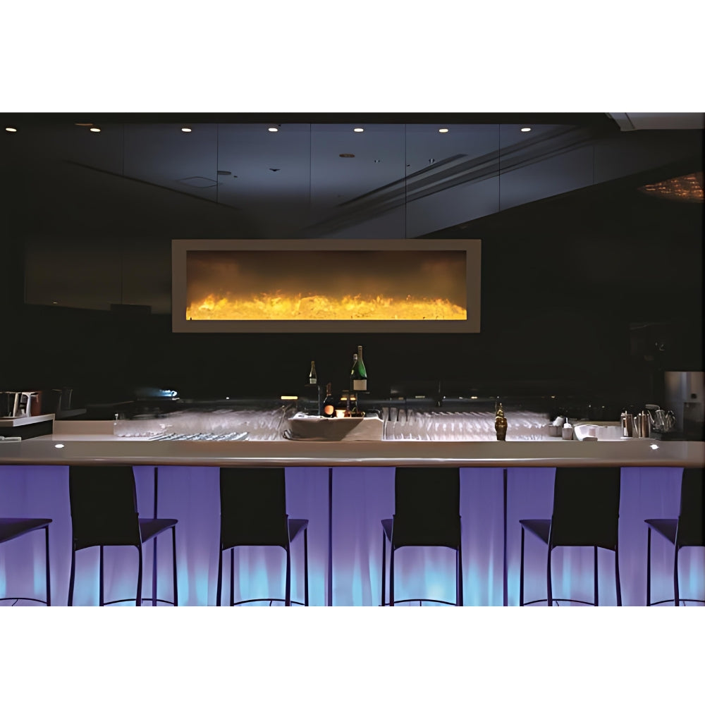 Amantii Panorama BI Series 50" Deep Smart Electric Fireplace | BI-50-DEEP-OD