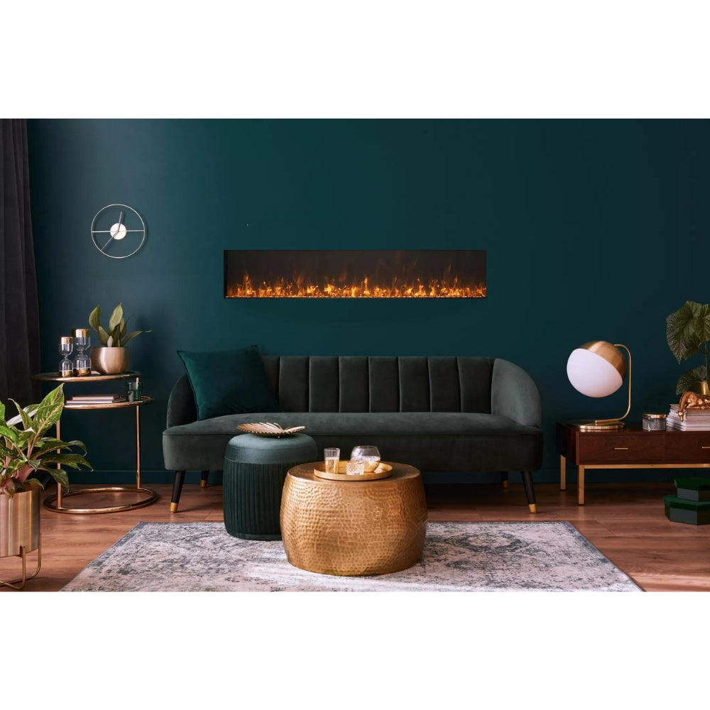 Amantii Panorama BI Series 60" Extra Slim Smart Electric Fireplace | BI-60-XTRASLIM