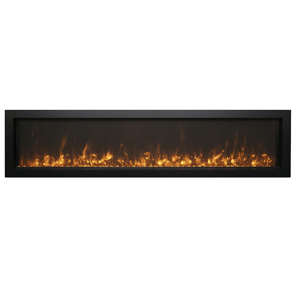 Amantii Panorama BI Series 72" Slim Smart Electric Fireplace | BI-72-SLIM-OD
