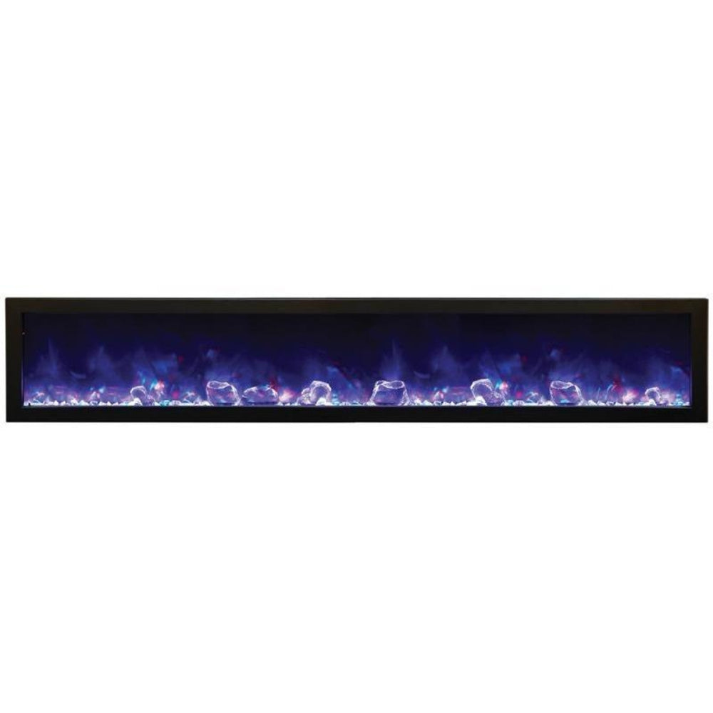 Amantii Panorama BI Series 88" Deep Smart Electric Fireplace | BI-88-DEEP-OD