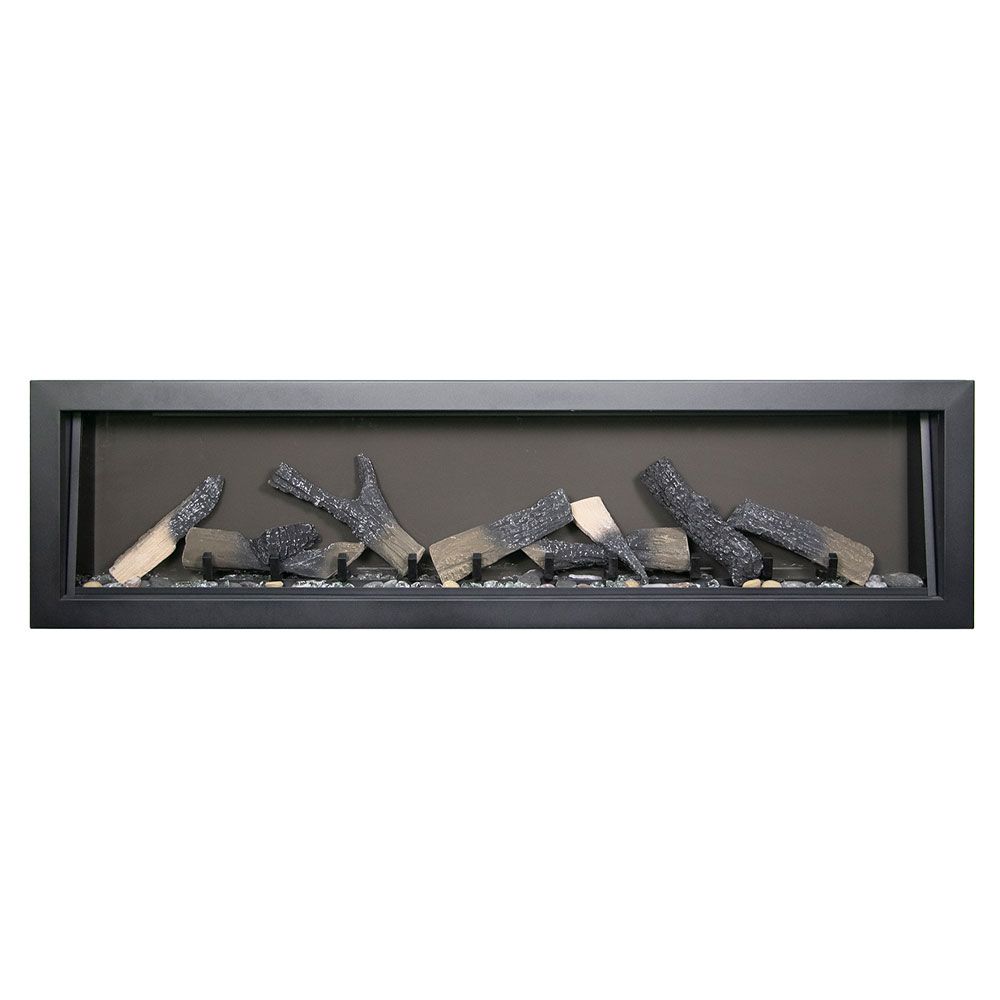 Amantii Panorama BI Series 88" Deep Smart Electric Fireplace | BI-88-DEEP-OD