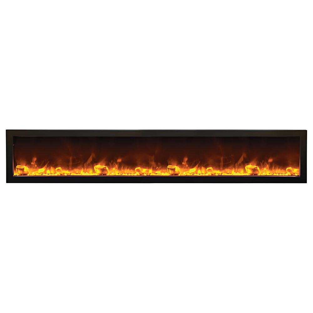 Amantii Panorama BI Series 88" Slim Smart Electric Fireplace | BI-88-SLIM-OD