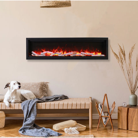 Image of Amantii Symmetry Bespoke 60" Built-in Smart Electric Fireplace | SYM-60 BESPOKE