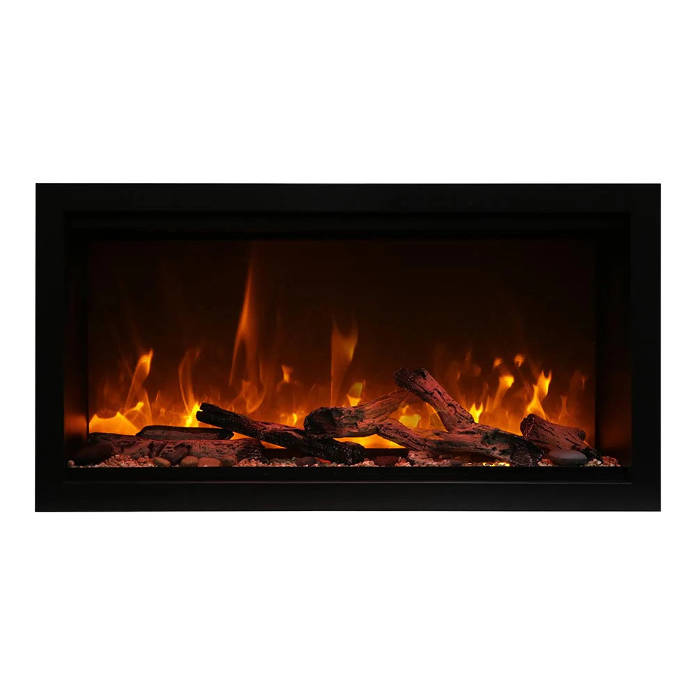 Amantii Symmetry XT Smart 34" Indoor/Outdoor Built-in Electric Fireplace | SYM-34-XT