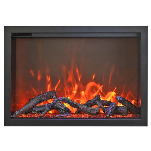 Amantii TRD Bespoke 33" Electric Fireplace | TRD-33 BESPOKE