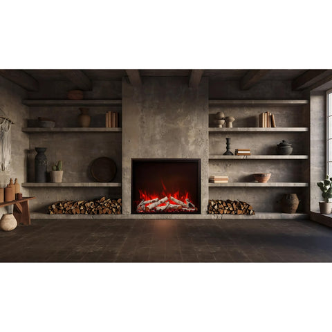 Amantii TRD Bespoke 48" Electric Fireplace | TRD-48 BESPOKE