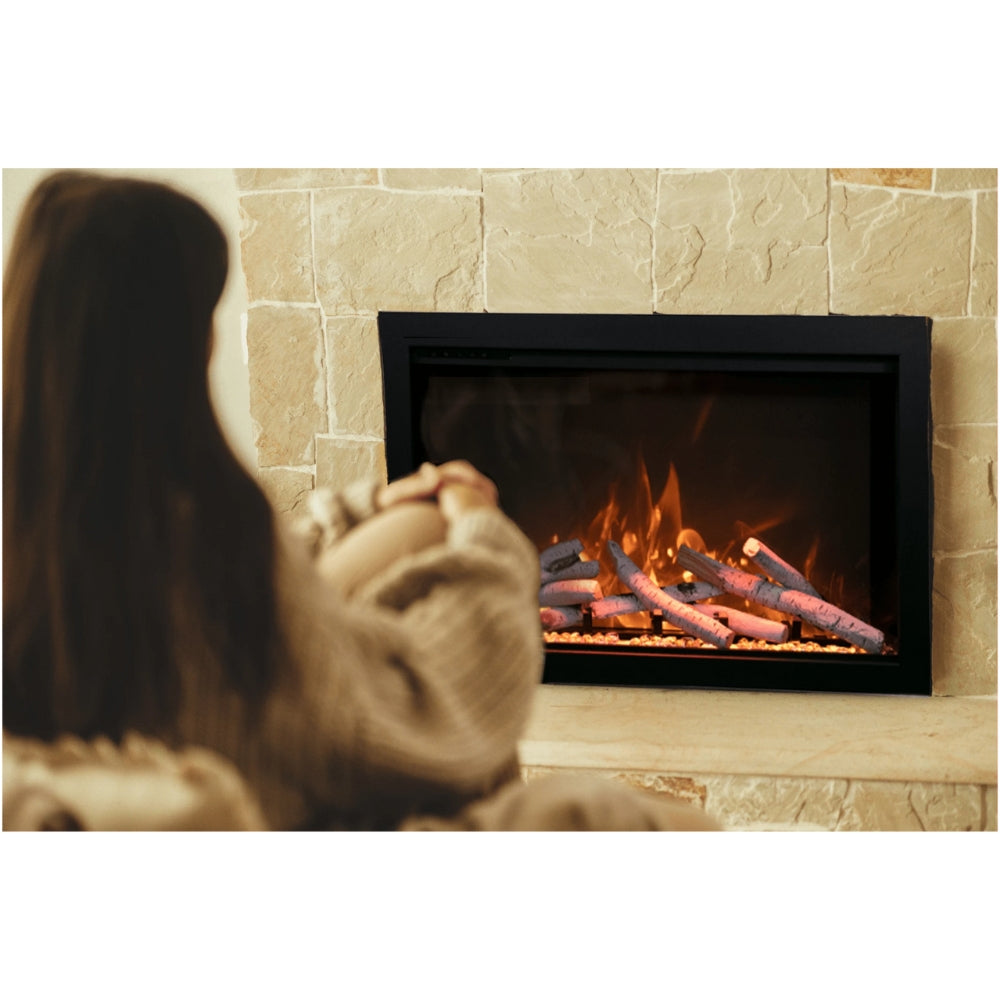 Amantii TRD Traditional Series 30" Smart Electric Fireplace | TRD-30