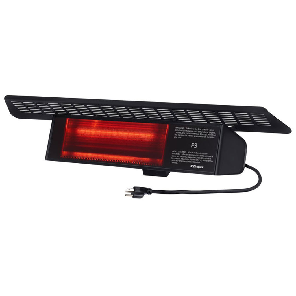 Dimplex DIRP Outdoor/Indoor Infrared Heater, Plug-in Model, 120V, 1500W | DIRP15A10GR