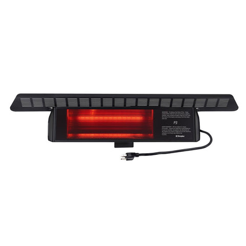 Image of Dimplex DIRP Outdoor/Indoor Infrared Heater, Plug-in Model, 120V, 1500W | DIRP15A10GR