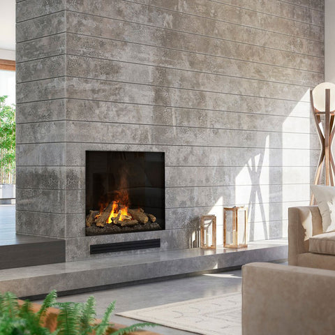 Image of Dimplex e-MatriX 35" Singled-Sided Built-in Electric Firebox | FEF3226L1