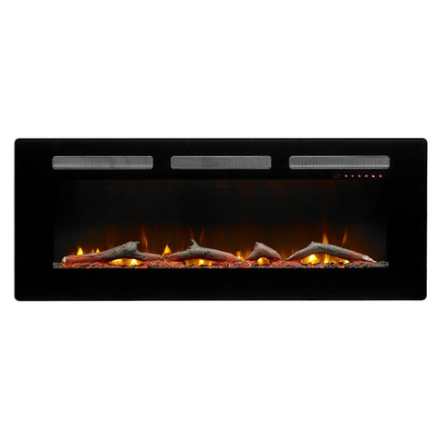 Image of Dimplex Sierra 48" Linear Wall-mounted/Built-in Electric Fireplace | SIL48
