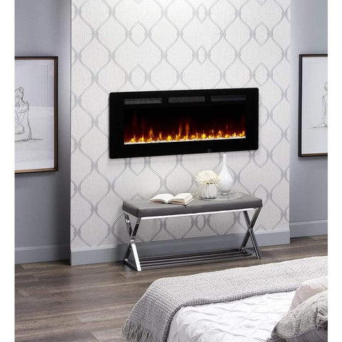 Image of Dimplex Sierra 48" Linear Wall-mounted/Built-in Electric Fireplace | SIL48