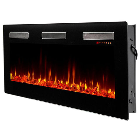 Image of Dimplex Sierra 60" Linear Wall-mounted/Built-in Electric Fireplace | SIL60