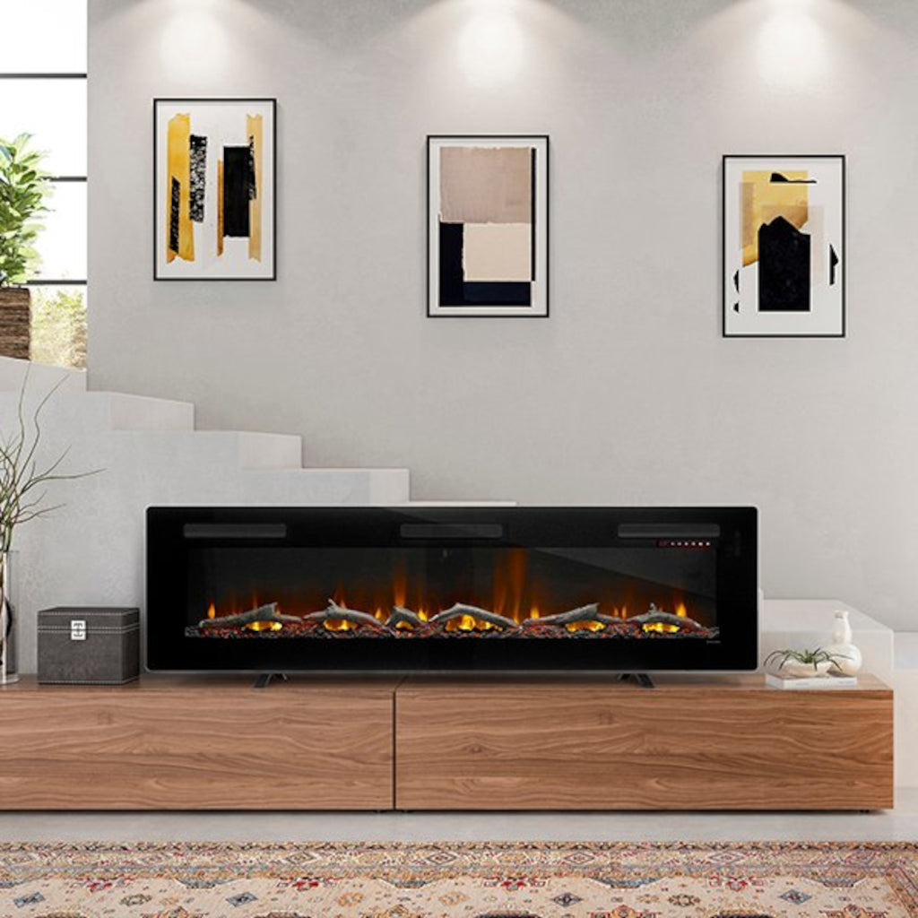 Dimplex Sierra 72" Linear Wall-mounted/Built-in Electric Fireplace | SIL72