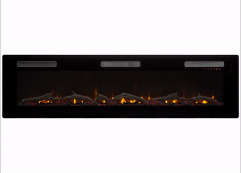 Dimplex Sierra 72" Linear Wall-mounted/Built-in Electric Fireplace | SIL72