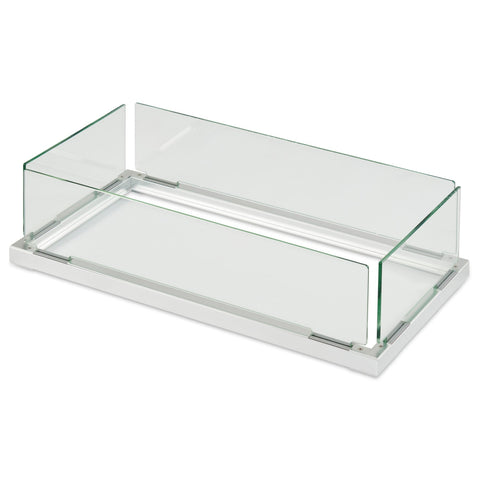 Image of 12" x 24" Linear Folding Glass Wind Guard