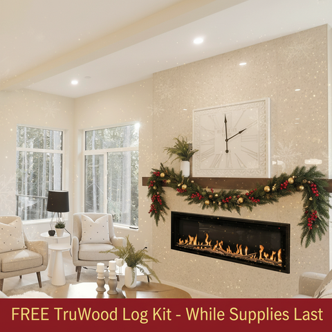 Image of Holiday Banner for Orion Slim 52" - Free TruWood Log Kit