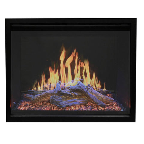 Image of Modern Flames Orion Traditional 36" Heliovision Virtual Built-in Electric Fireplace | OR36-TRAD