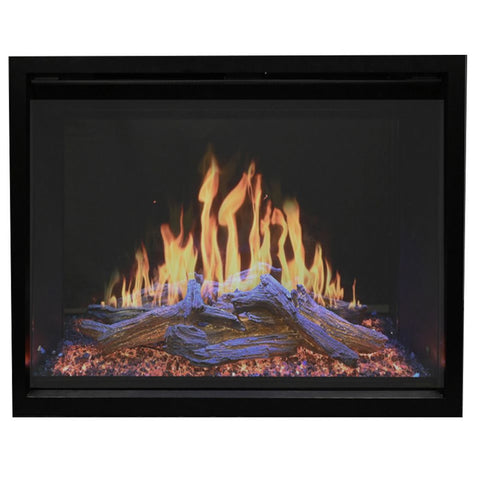 Image of Modern Flames Orion Traditional 54" Heliovision Virtual Built-in Electric Fireplace | OR54-TRAD