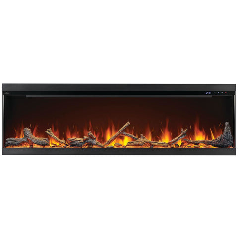 Image of Napoleon Astound FlexMount 74" Built-In Wall Mount Electric Fireplace | NEFL74AB