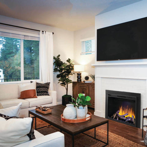 Image of Napoleon Element™ 42" Built-in Electric Fireplace | NEFB42H-BS-1