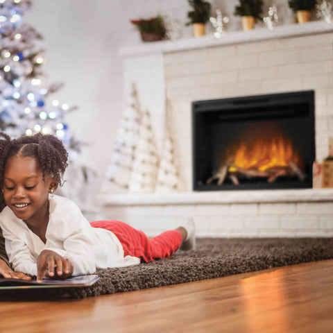 Image of Napoleon Element™ 42" Built-in Electric Fireplace | NEFB42H-BS-1