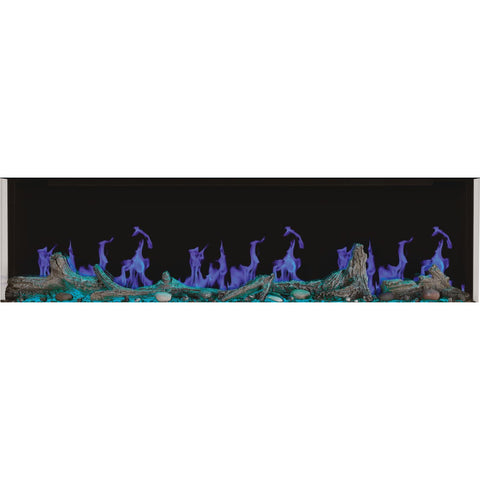 Image of Napoleon Luminex 65" Built-In Wall Mount Electric Fireplace | NEFL65LCD-3SV