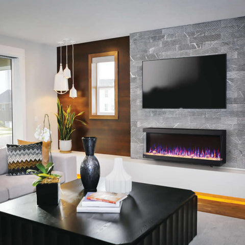 Image of Napoleon TriVista Pictura 50" Wall Hanging Electric Fireplace | NEFL50H-3SV