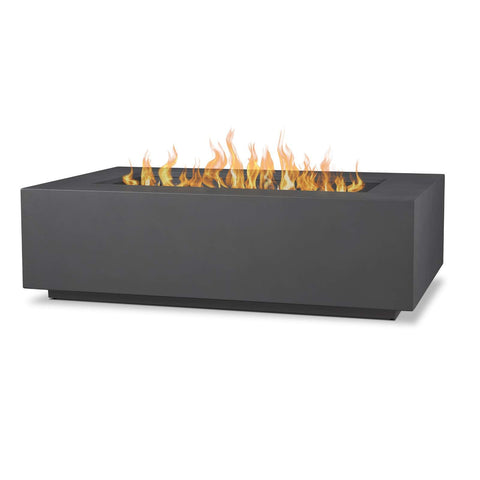 Image of Real Flame Aegean 50" Rectangle Propane or Natural Gas Fire Pit Table | C9813LP-WSLT