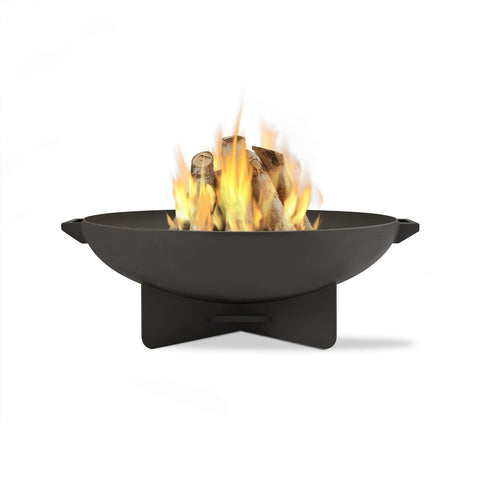 Image of Real Flame Anson Wood Burning Fire Pit | 958-GRY