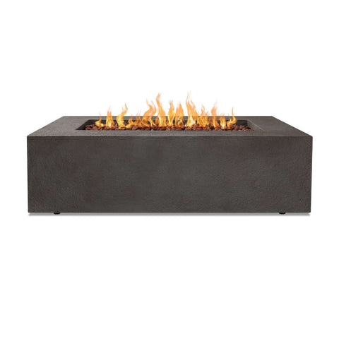 Real Flame Baltic Rectangle Natural Gas Fire Pit Table | 9750NG-GLG
