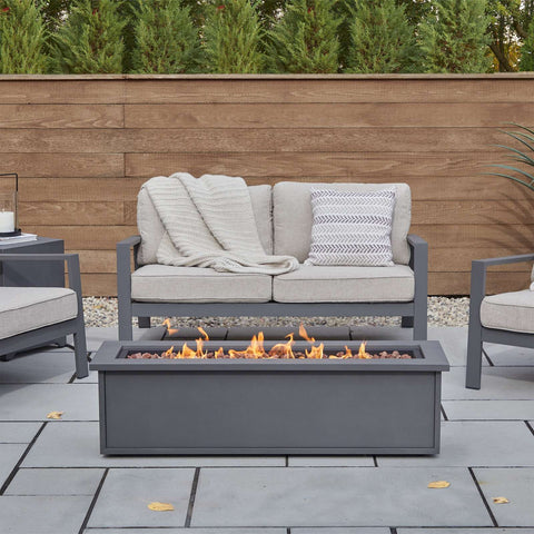 Image of Real Flame Mila Propane Fire Pit Table | 1520LP-WSLT