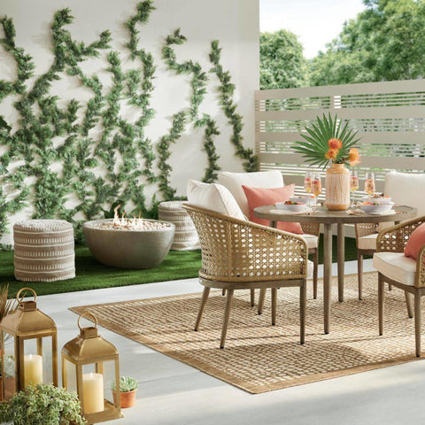 Image of Real Flame Riverside 48" Oval Propane Fire Pit Bowl | 590LP-GLG