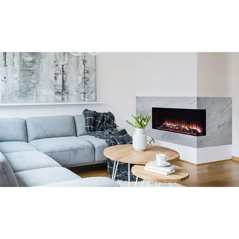 Image of SimpliFire 43” Scion Trinity Electric Fireplace | SF-SCT43-BK