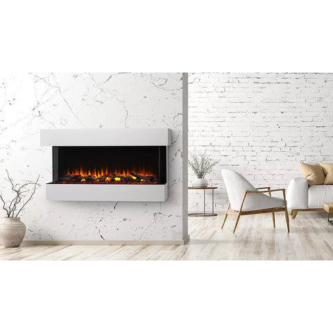 Image of SimpliFire 43” Scion Trinity Electric Fireplace | SF-SCT43-BK