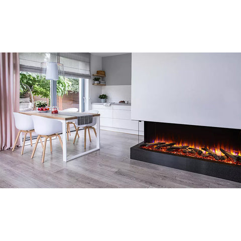 Image of SimpliFire 43” Scion Trinity Electric Fireplace | SF-SCT43-BK