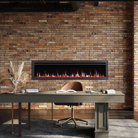 Image of SimpliFire 72" Allusion Slim Electric Fireplace | SF-ALLS72