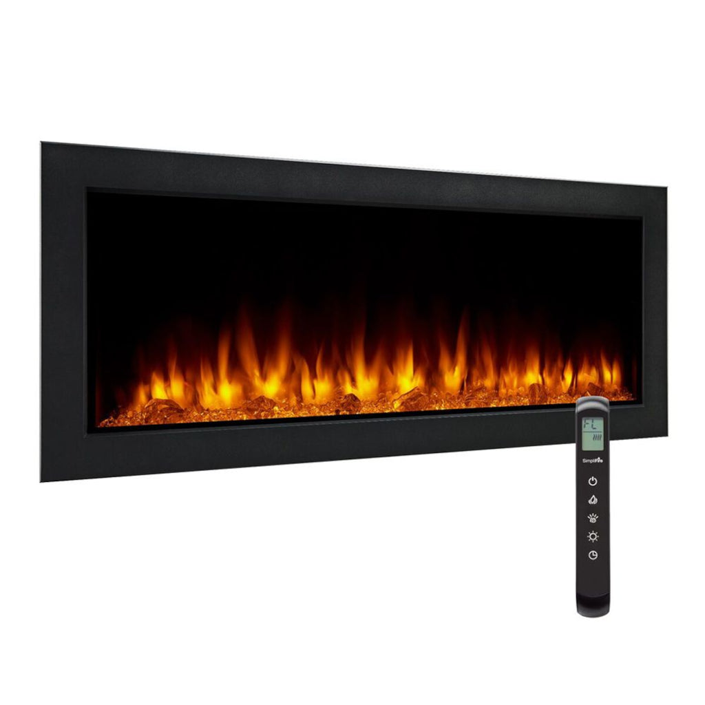 SimpliFire Forum Outdoor 43" Built-In/Recessed Electric Fireplace | SF-OD43