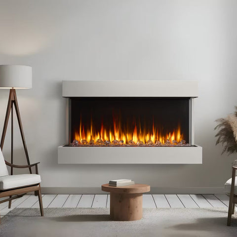 Image of SimpliFire Triton 50-Inch Multi-View Smart Electric Fireplace | SF-TR50