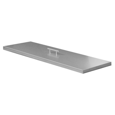 Image of The Outdoor GreatRoom Company 65" Stainless Steel Burner Cover For CV-72 | SS1264BC