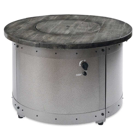Image of The Outdoor GreatRoom Company Edison Round Gas Fire Pit Table | ED-20