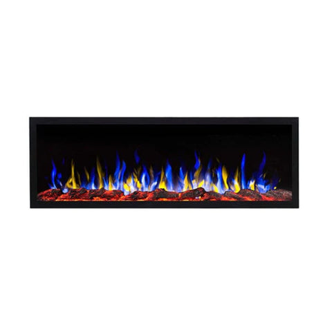 Image of Touchstone Sideline Elite 60 Inch Recessed Smart Outdoor Weatherproof Electric Fireplace | 80049