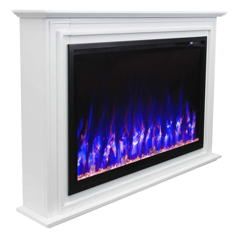 Touchstone Sideline Elite Forte 40-inch Smart Electric Fireplace with Encase Surround Mantel | 90000-80052