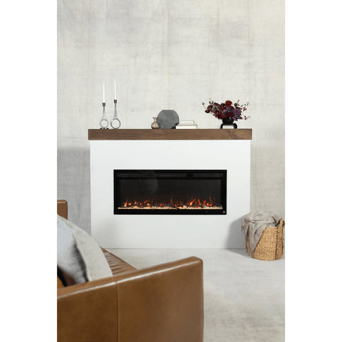 Image of Touchstone Sideline Fury 57" Recessed Smart Electric Fireplace | 80055