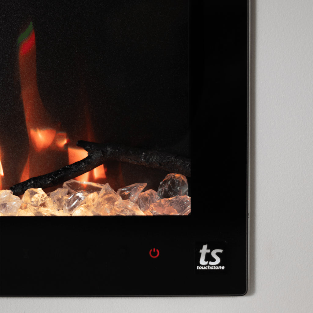 Touchstone Sideline Fury 65" Recessed Smart Electric Fireplace | 80056