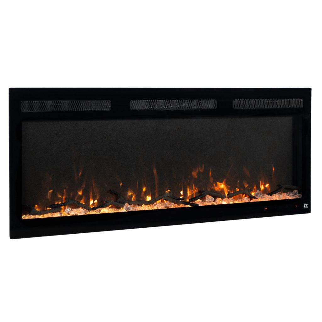 Touchstone Sideline Fury 65" Recessed Smart Electric Fireplace | 80056